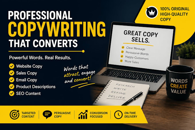 create persuasive copywriting for your business or brand