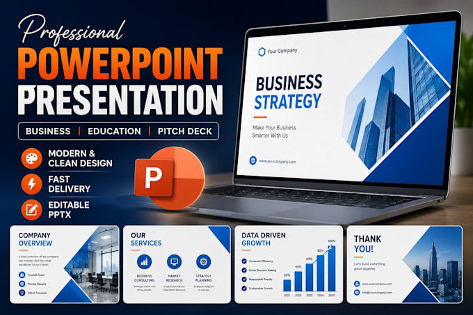 create professional powerpoint presentation slides