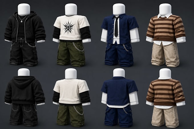 create roblox bundle, dynamic head, and layered clothing