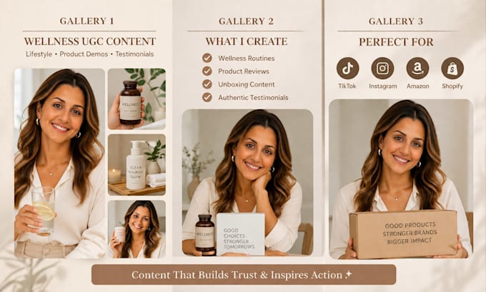 create authentic wellness ugc content for your brand