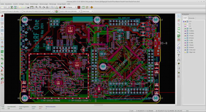 design pcb layout,schematic and circuit board in altium,kicad or eagle