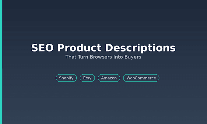 write SEO product descriptions for your online store