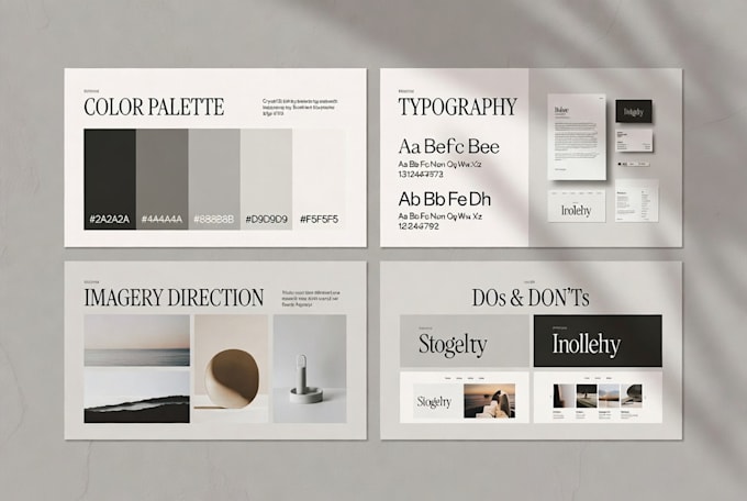 create professional art direction guidelines