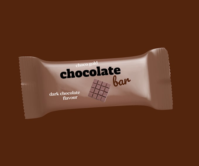 design premium chocolate bar packaging and wrapper design