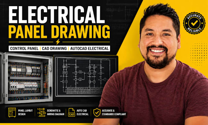 electrical panel drawing control panel drawing autocad electrical cad panel pro