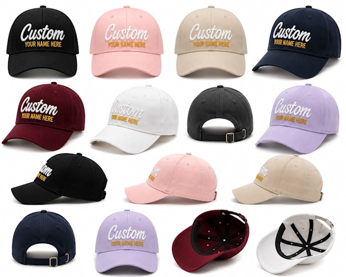 digitizing shirt chest and cap logo for embroidery