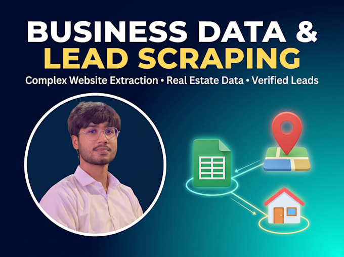 do zillow redfina and google map scraping for real estate leads