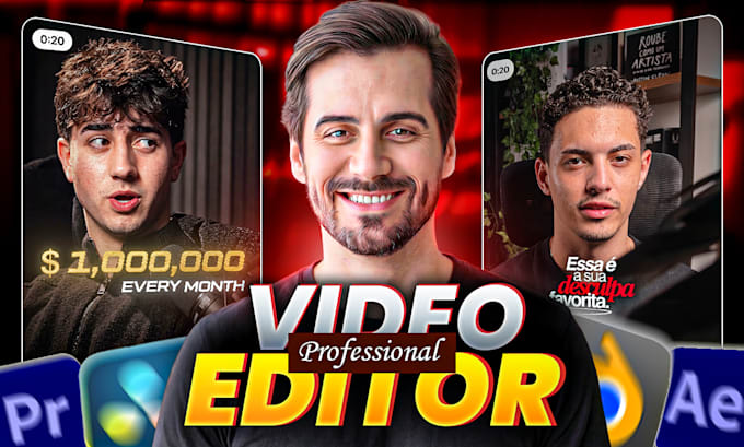 do professional youtube video editing, ads, vlogs and more