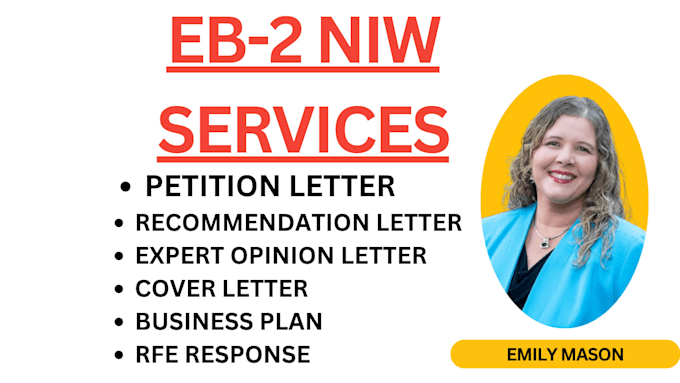 draft an eb2 niw recommendation letter for US immigration