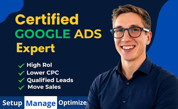 setup google ads, ga4, and audit sem with high converting ppc search campaign