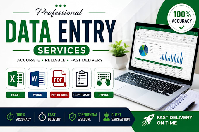 data entry microsoft excel word typing copy paste