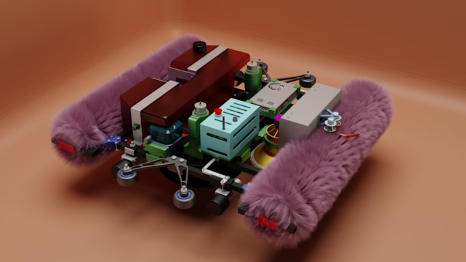 create premium industrial product and machinery visualizations