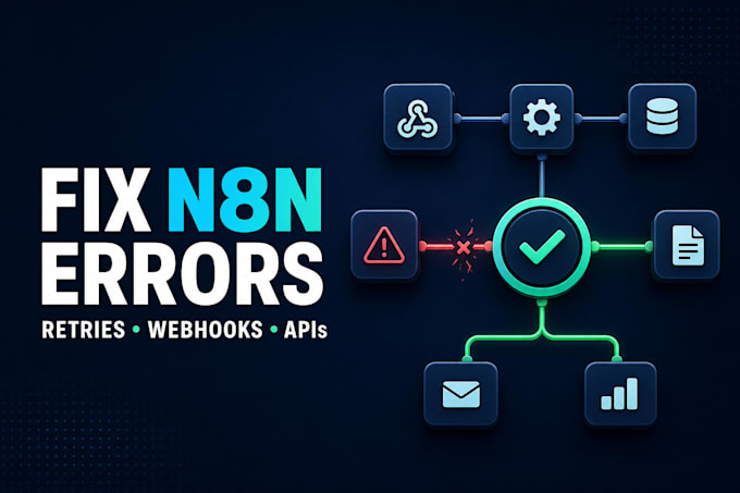 fix errors and failed executions in your n8n workflow