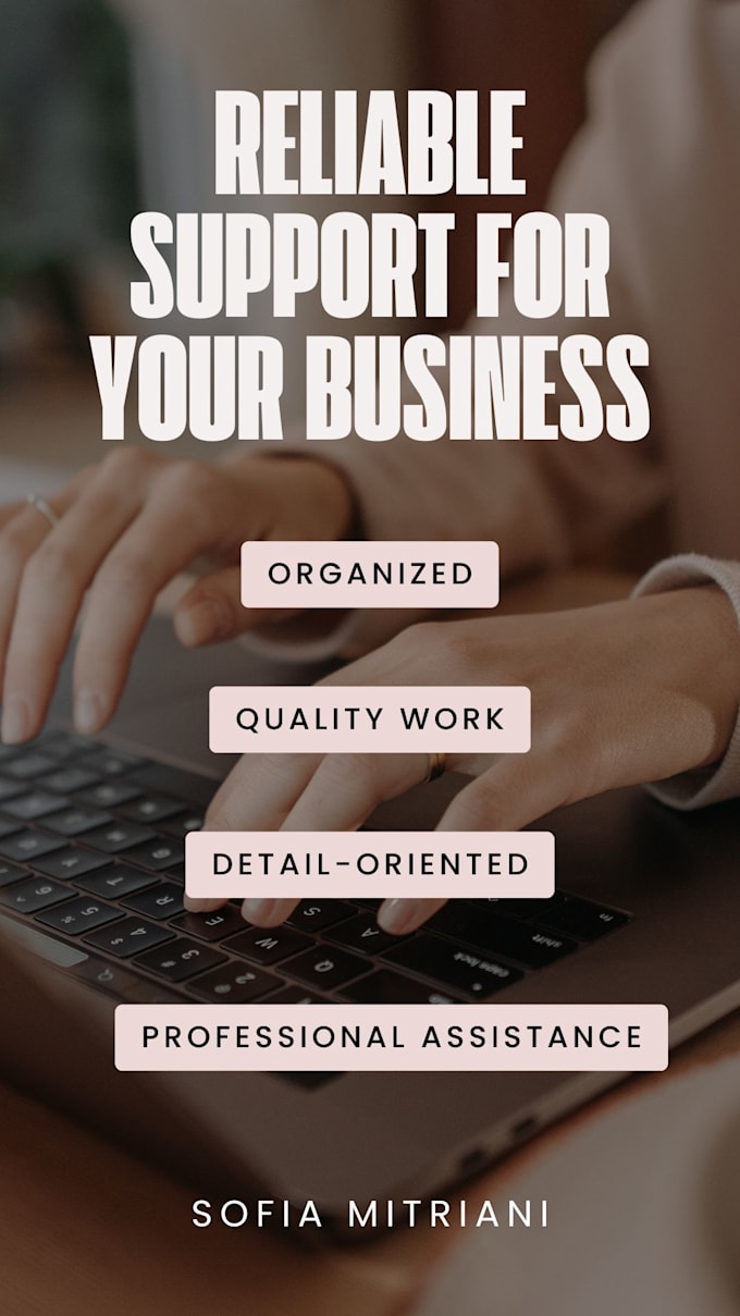 be your virtual assistant and customer support