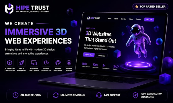 develop a professional full stack web application