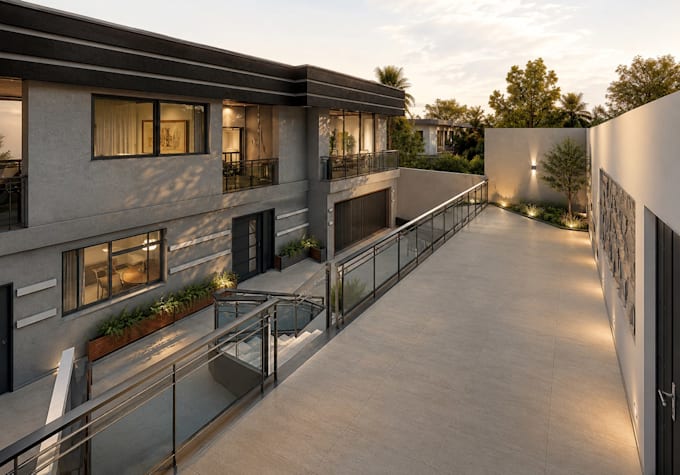 create photorealistic architectural renderings