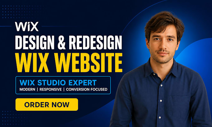 design wix website redesign wix studio revamp wix developer wix expert website