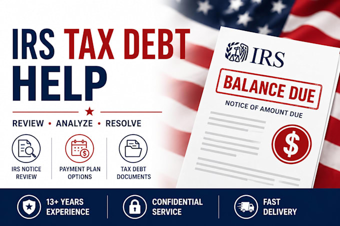 help resolve your irs tax debt issues