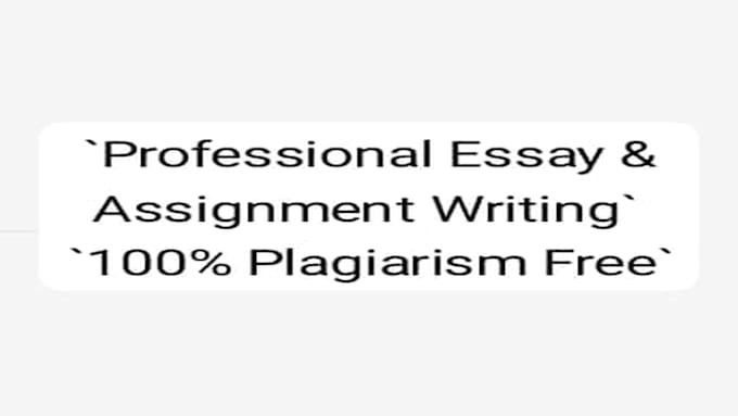 write plagiarism free essay, assignment and article in 24 hours