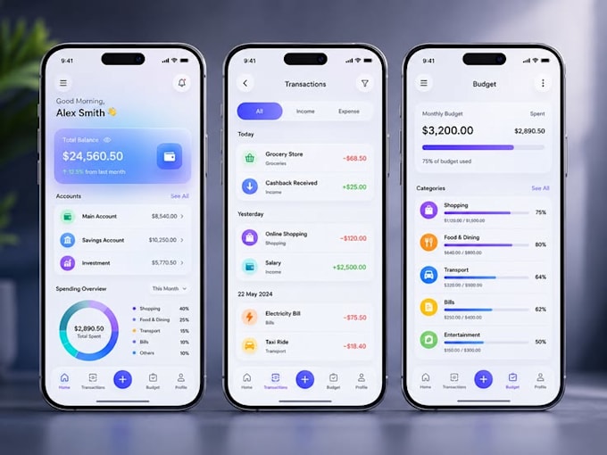 be developing finance mobile app app development ios app flutter development