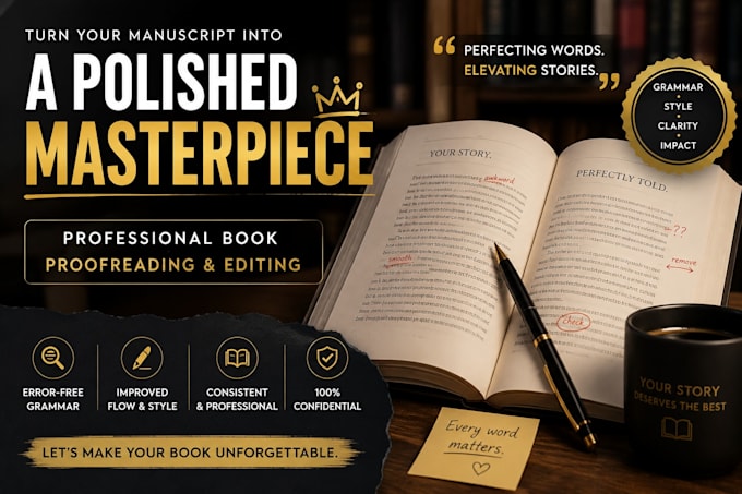 polish books and manuscripts professionally