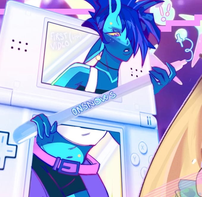 draw art commissions in my art style