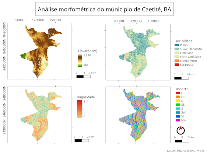 create professional gis maps and spatial analysis