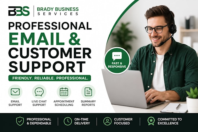 provide professional email and customer support
