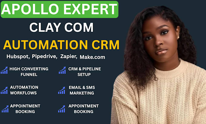 setup sales force, hubspot, attio CRM, gohighlevel automation, zoho, monday CRM