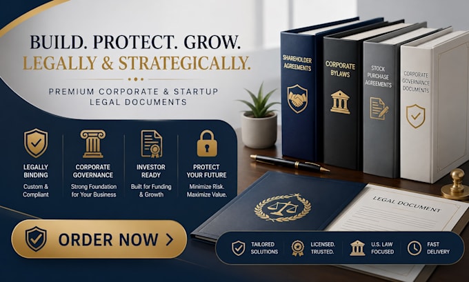 draft a legally binding shareholder agreement for startups