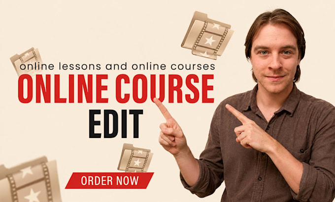 edit online course videos for e learning, webinar content, course creation