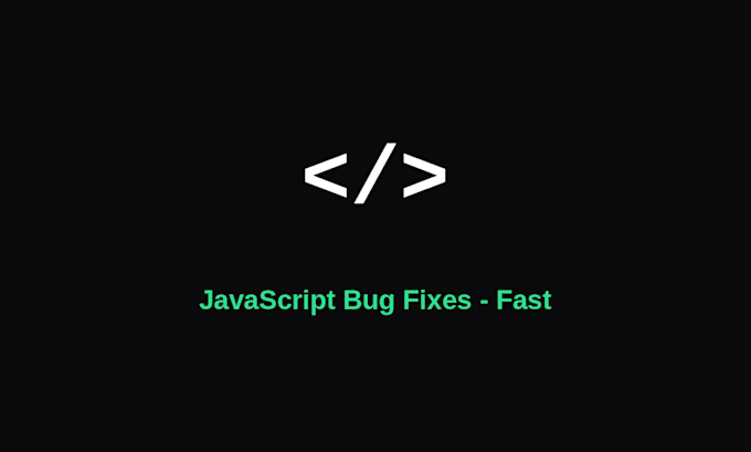 fix your javascript react or nodejs bug fast