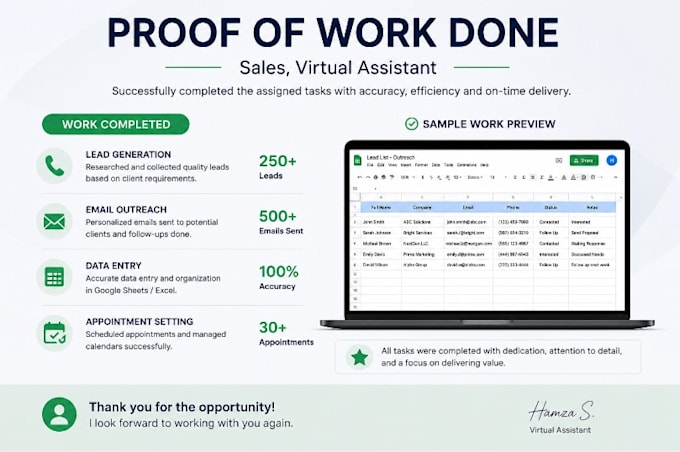 help clients with end to end projects