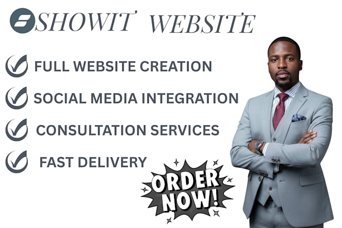 setup showit website,design,redesign showit website