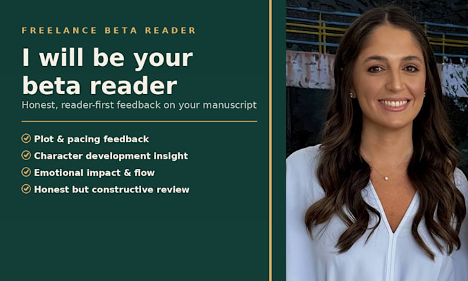 beta read your novel and give detailed feedback
