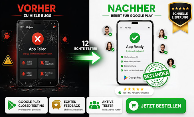 führe manuelle app tests durch und liefere detaillierte fehlerberichte