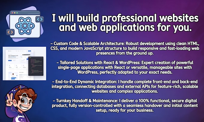 create a website for you