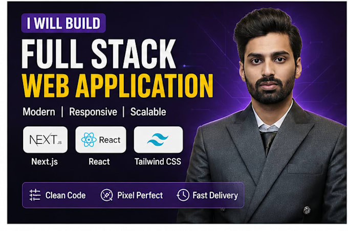 build a full stack web app with react and next js