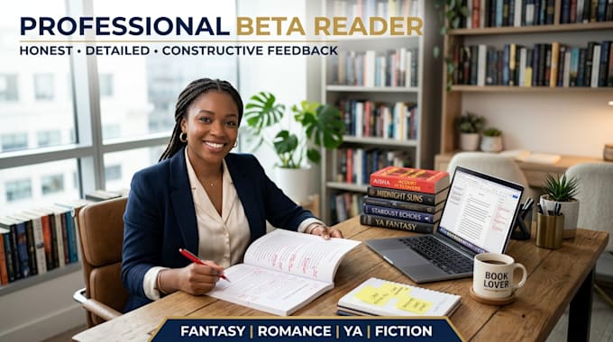 beta read mystery fiction, fantasy non fiction with manuscript critique