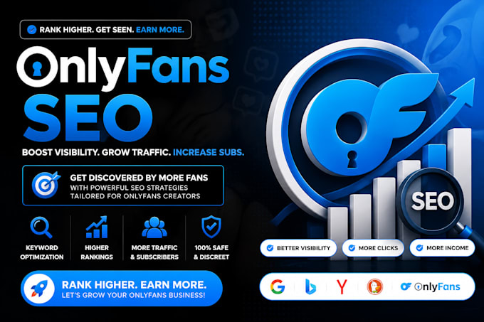 do onlyfans SEO, profile optimization and promotion to grow your subscribers