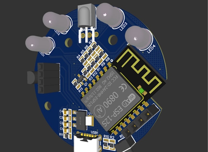 design esp32 pcb for smart iot devices with schematic, pcb layout, gerber, bom
