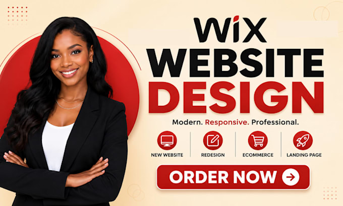 design wix website redesign wix business website development wix website design
