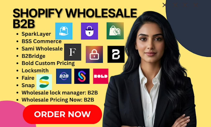 setup shopify wholesale b2b sparklayer bss commerce sami b2bridge bold locksmith