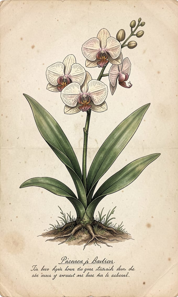 draw detailed vintage botanical watercolor illustrations