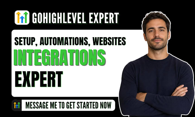 ghl automation setup, gohighlevel automation expert, ghl website design