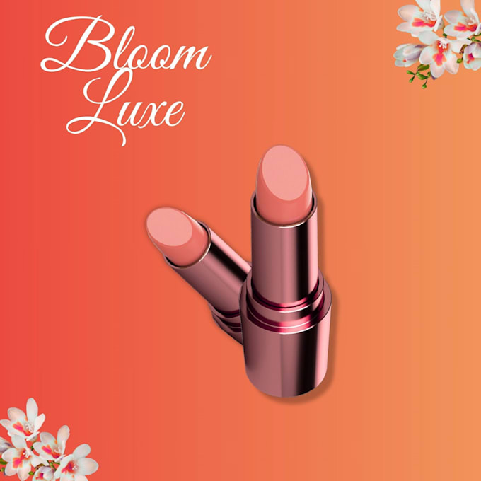 design a stylish lipstick logo