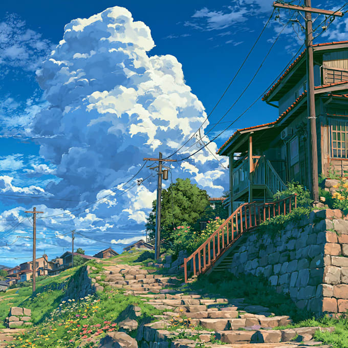 draw vtuber background for vtuber stream