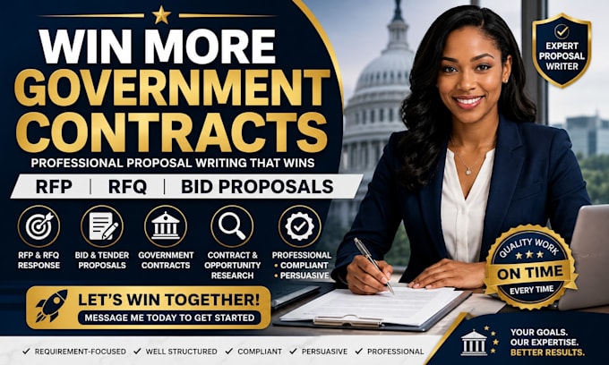 write winning bid proposals, rfp, rfq responses, and tender response