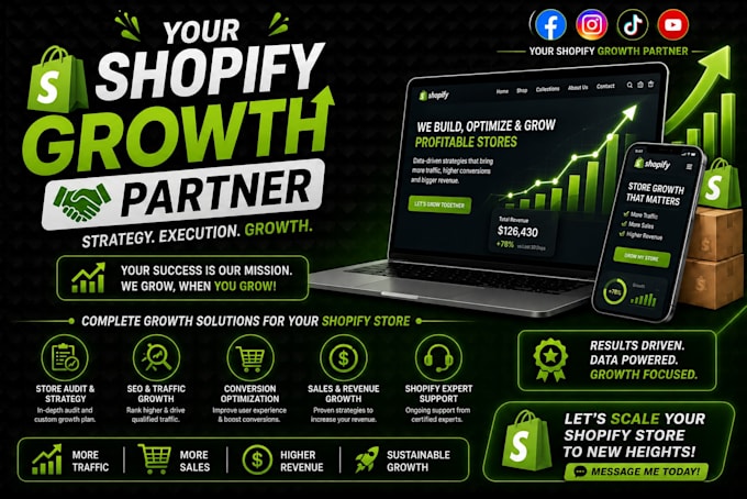 shopify growth partner andbrand visibility and conversion