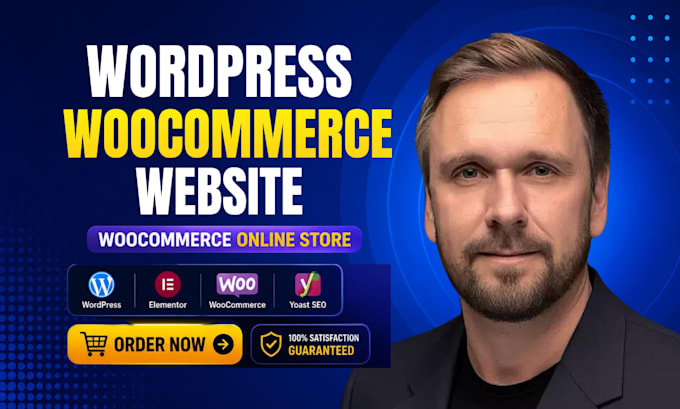 build wordpress ecommerce website, webshop wordpress woocommerce online store